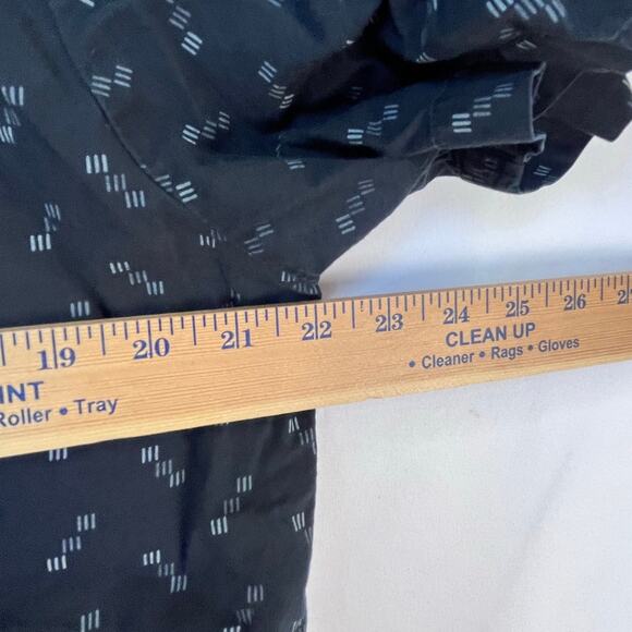 Brixton Men's XL Black Geo Print Short Sleeve Summer Preppy Shirt - Picture 5 of 7